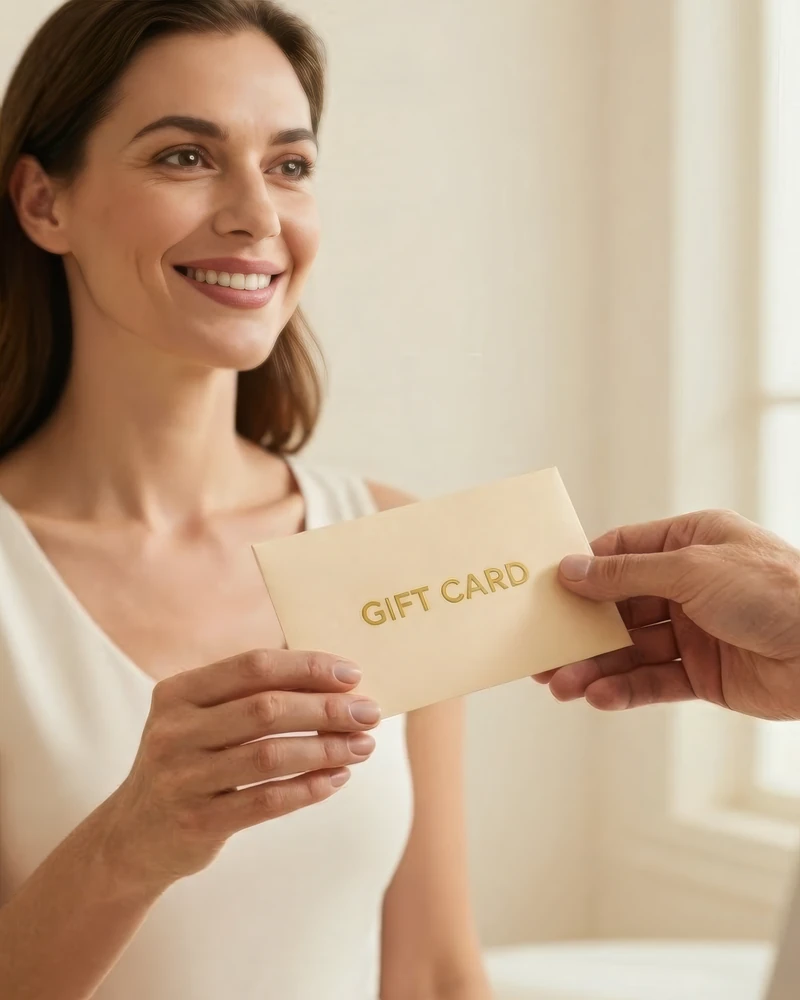 Body Dezign House gift card, Newstead clinic in Brisbane