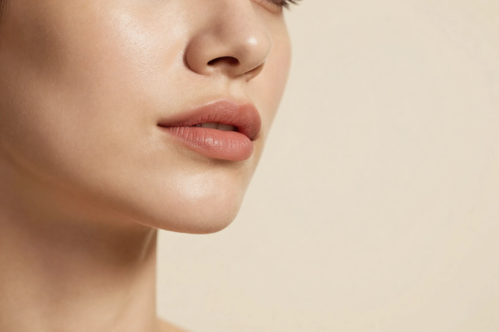 Close-up of natural lip shape and definition at Body Dezign House, Newstead, Brisbane