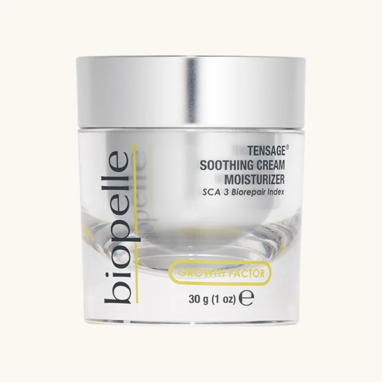 Tensage Soothing Cream Moisturiser SCA 3 Biorepair Index, skincare stocked at Body Dezign House in Newstead, Brisbane